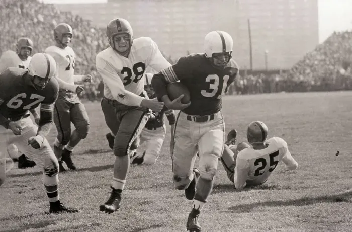 Framed Print : Vic Janowicz, Ohio State Football Action Framed Print : Vic Janowicz, Ohio State Football Action