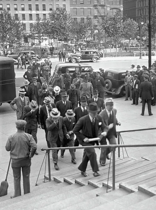 Framed Print : Vice Defendants Arriving at Courthouse Framed Print : Vice Defendants Arriving at Courthouse