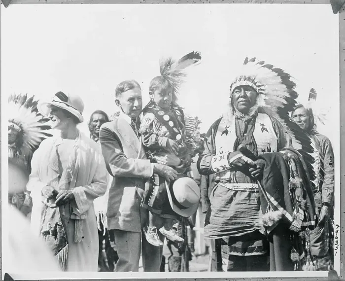Framed Print : Vice President Charles G. Dawes Adopted by Sioux Indians Framed Print : Vice President Charles G. Dawes Adopted by Sioux Indians