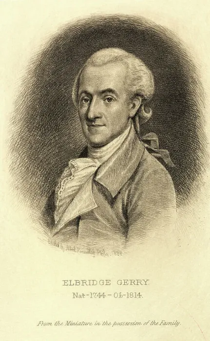 Framed Print : Vice President of united States and Signer of Declaration of Independence Eldbridge Gerry Framed Print : Vice President of united States and Signer of Declaration of Independence Eldbridge Gerry