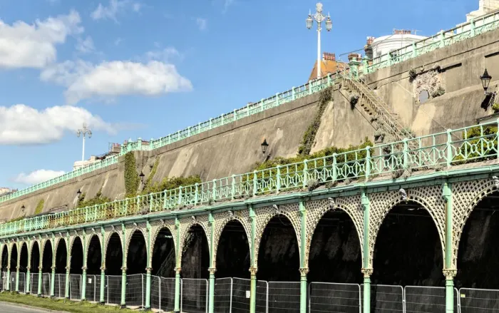 Framed Print : Vicorian arches in Brighton, Sussex, UK Framed Print : Vicorian arches in Brighton, Sussex, UK