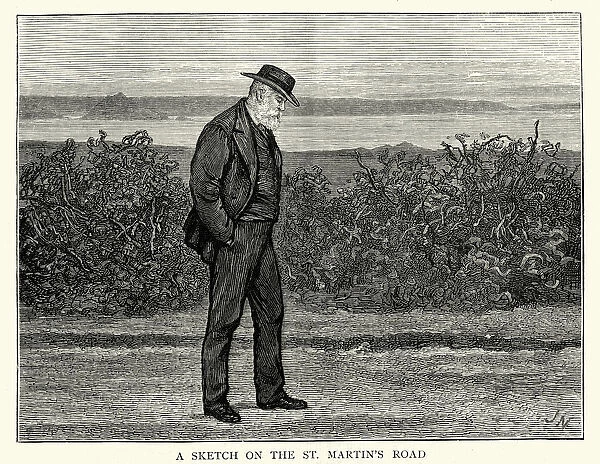 Victor Hugo in exile on Guernsey