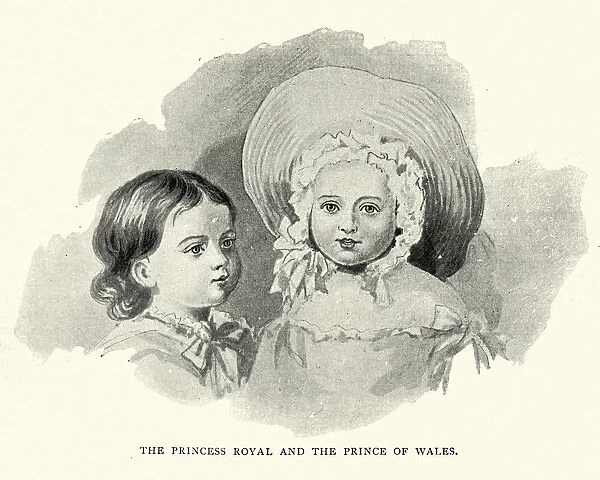 Victoria, Princess Royal and Edward Prince of Wales
