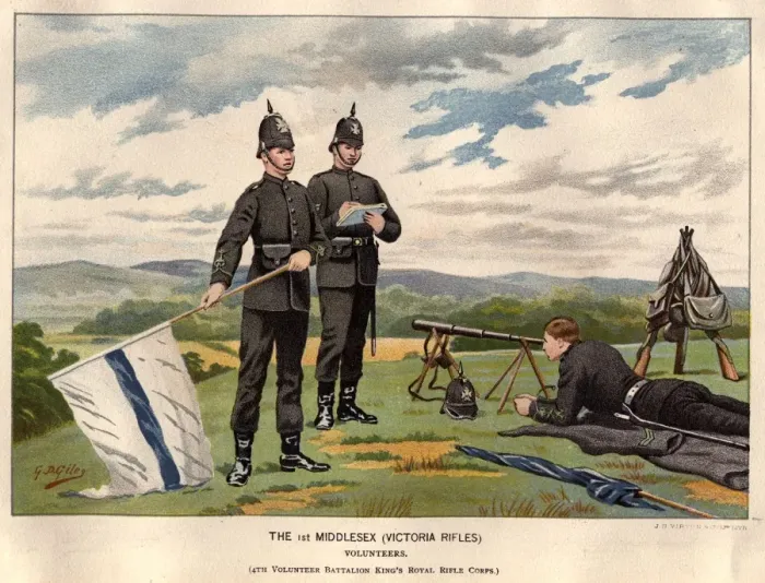 Framed Print : Victoria Rifles Framed Print : Victoria Rifles