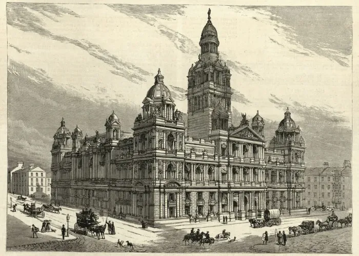 Framed Print : Victorian architecture, Glasgow City Chambers or Municipal Buildings, George Square, Glasgow, Scotland, 19th Century Framed Print : Victorian architecture, Glasgow City Chambers or Municipal Buildings, George Square, Glasgow, Scotland, 19th Century