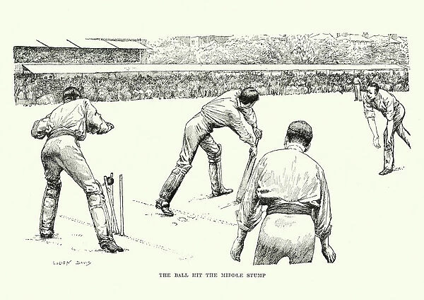 Victorian Cricket Match, 19th Century