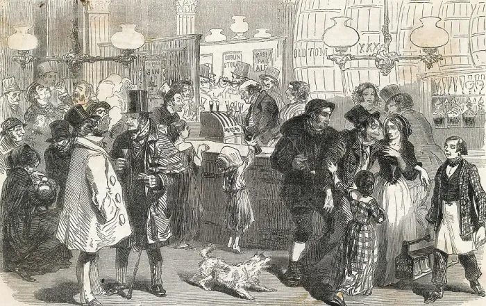 Framed Print : Victorian English Pub Framed Print : Victorian English Pub