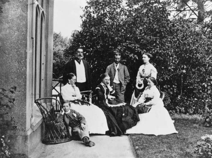 Framed Print : Victorian Family Group Framed Print : Victorian Family Group