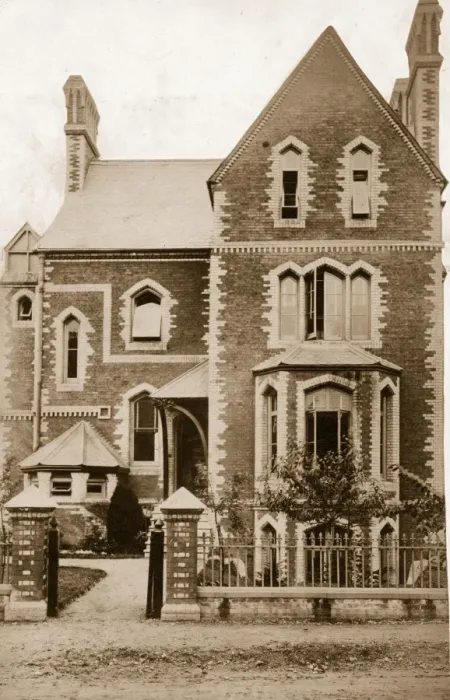 Framed Print : A Victorian House