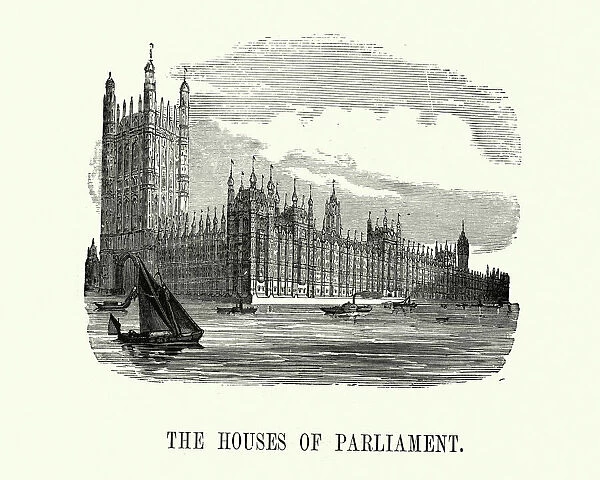 Victorian London - Houses of Parliament