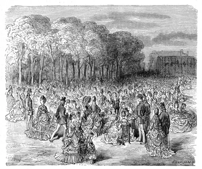 Framed Print : Victorian London - Sunday Promenade Framed Print : Victorian London - Sunday Promenade
