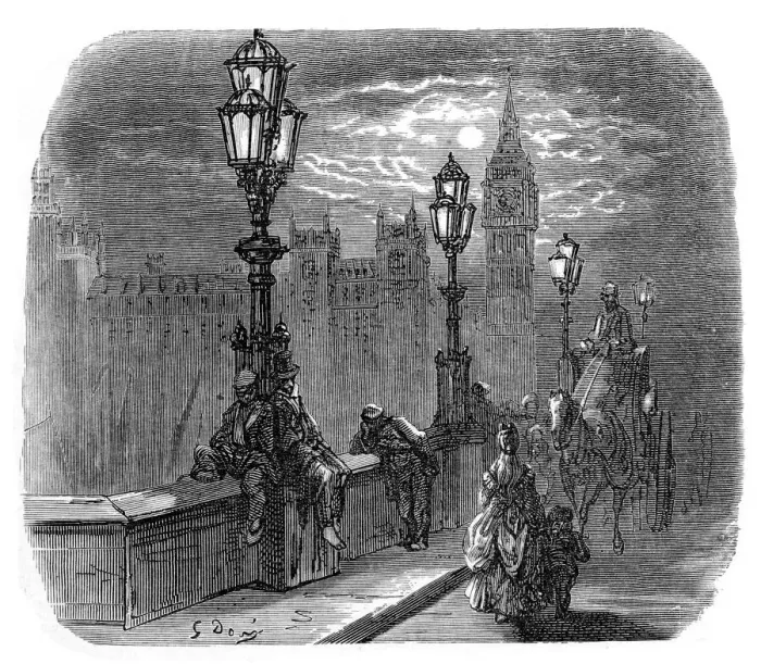 Framed Print : Victorian London - Victoria Embankment