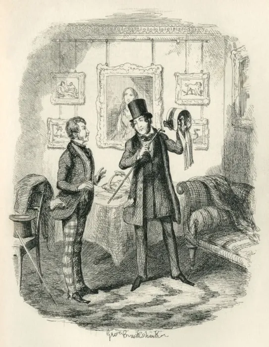 Framed Print : Victorian man holding a ladys bonnet Framed Print : Victorian man holding a ladys bonnet