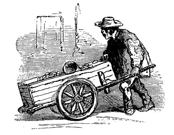 Victorian Potato seller