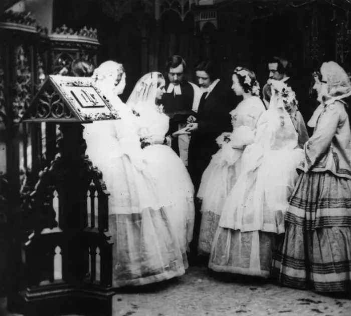 Framed Print : Victorian Wedding Framed Print : Victorian Wedding