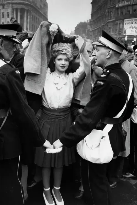 Framed Print : Victory Day In London Framed Print : Victory Day In London