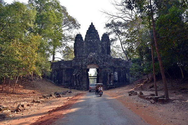 Victory Gate at Angkor Cambodia