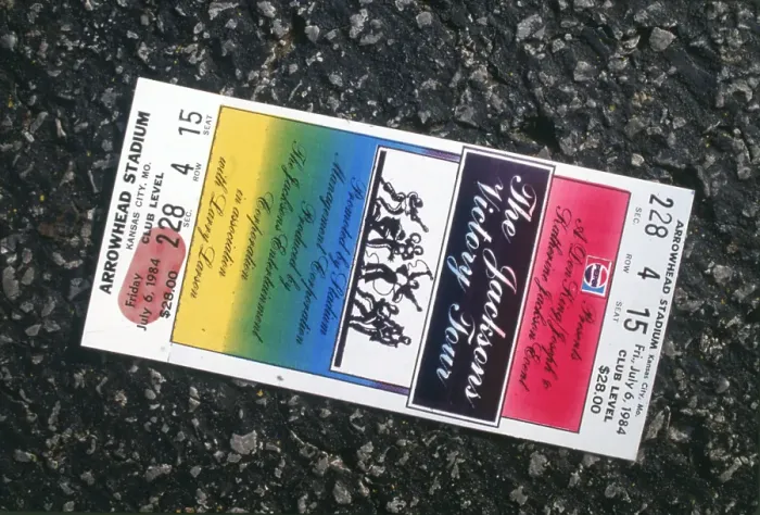 Framed Print : Victory Tour Ticket Framed Print : Victory Tour Ticket