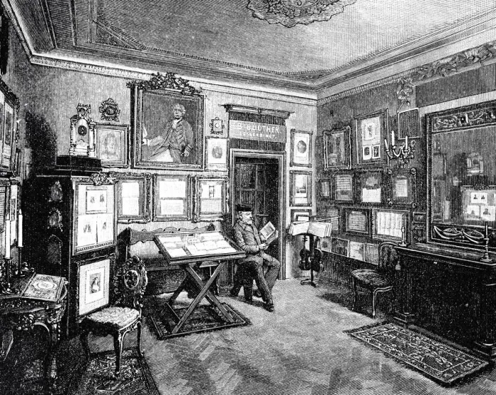 Framed Print : Vienna Manuscripts Archive, Mozart Room Framed Print : Vienna Manuscripts Archive, Mozart Room