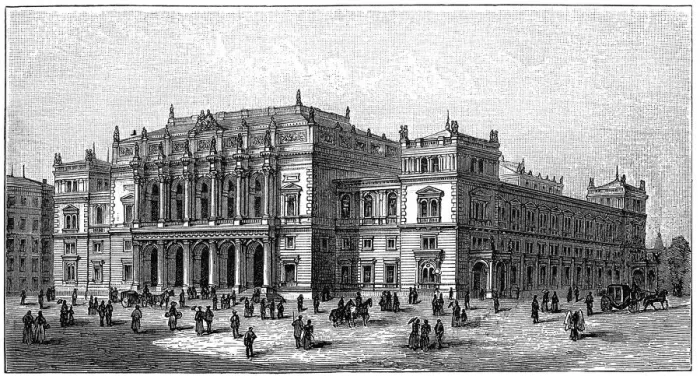 Framed Print : Vienna Stock Exchange Framed Print : Vienna Stock Exchange