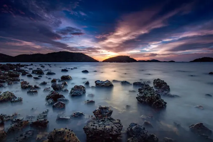 Framed Print : Vietnam beach - Hon Chuong landscape Framed Print : Vietnam beach - Hon Chuong landscape