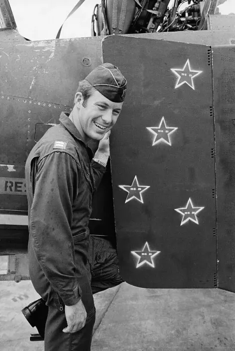Framed Print : Vietnam Vet Steve Richie Ace