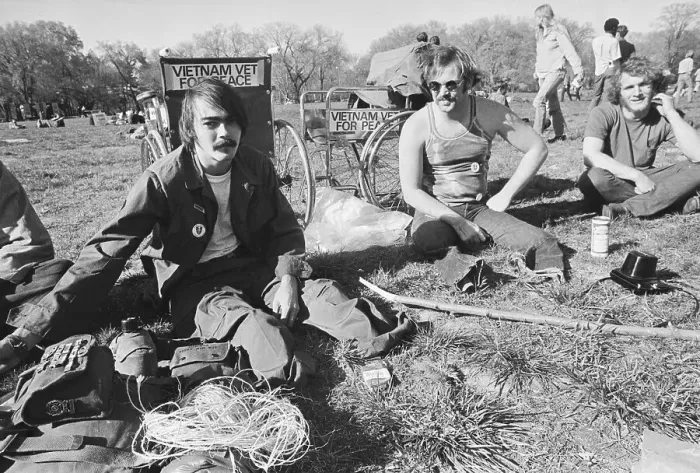 Framed Print : Vietnam Veterans Camp Out on East Potomac Park Framed Print : Vietnam Veterans Camp Out on East Potomac Park