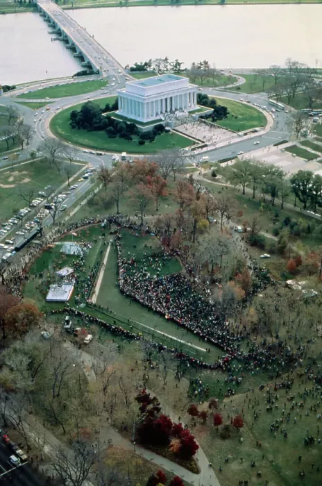 Framed Print : Vietnam Veterans Memorial Dedication