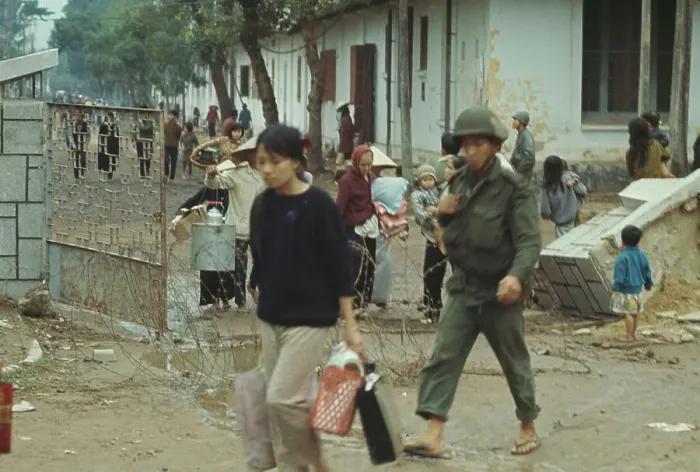 Framed Print : Vietnam War Evacuation