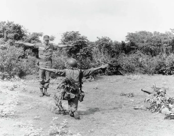 Framed Print : Vietnam War Training
