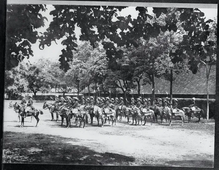 Framed Print : Vietnamese Cavalry in 1939 Framed Print : Vietnamese Cavalry in 1939