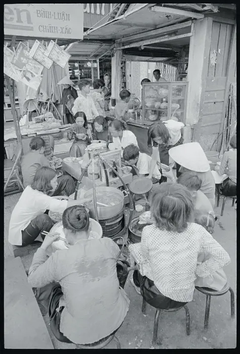 Framed Print : Vietnamese Eating Framed Print : Vietnamese Eating