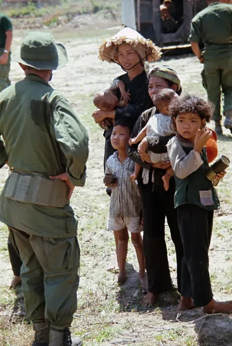 Framed Print : Vietnamese Refugees Framed Print : Vietnamese Refugees