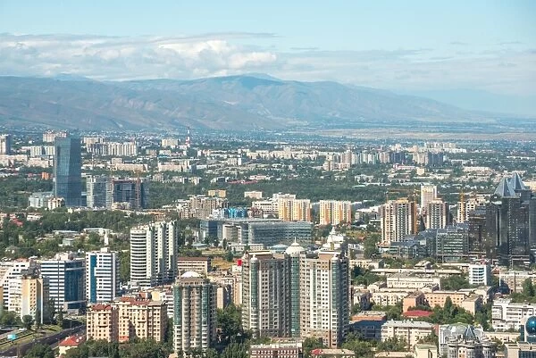 View of Almaty city from Kok-Tobe