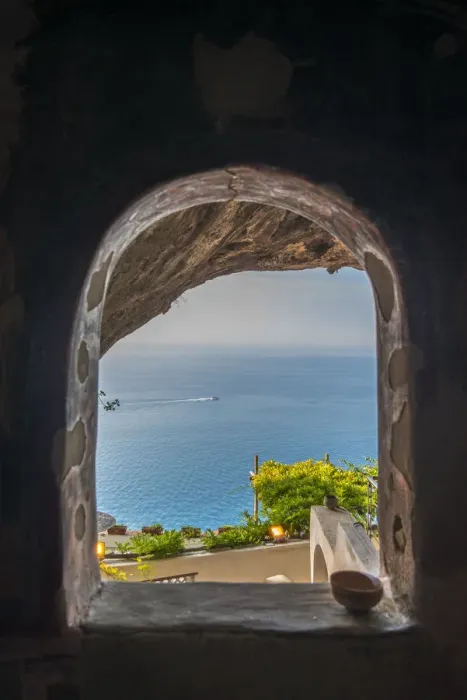 Framed Print : A view of Amalfi Coast from Santa Maria de Olearia Framed Print : A view of Amalfi Coast from Santa Maria de Olearia