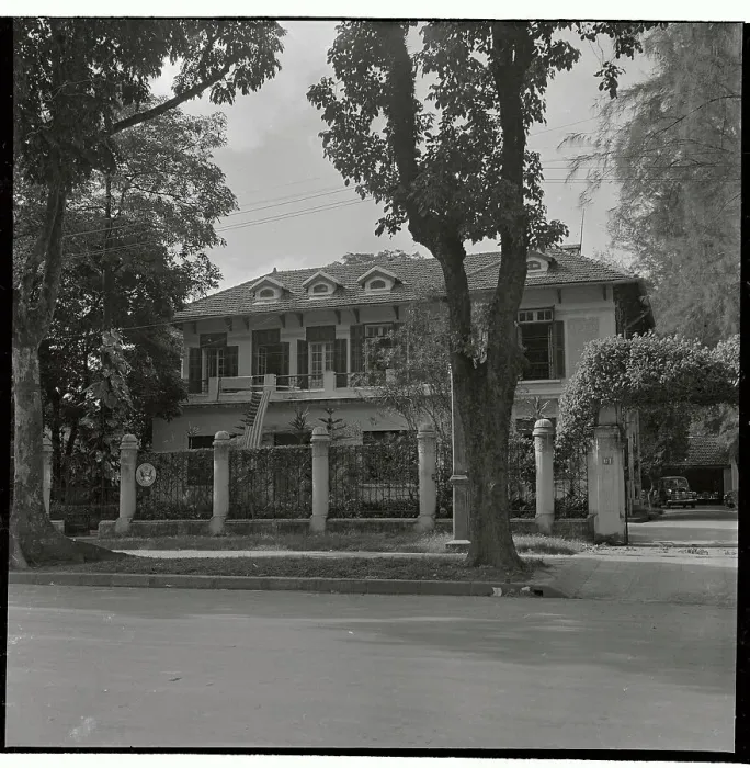 Framed Print : View of American Consulate