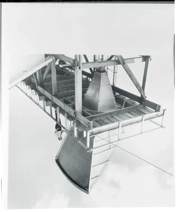 Framed Print : View of Antenna for Television and Telephone Signals Framed Print : View of Antenna for Television and Telephone Signals