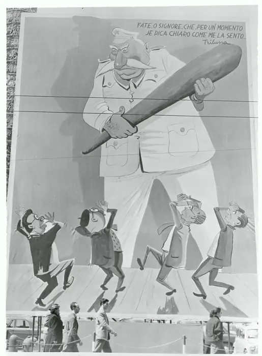 Framed Print : View of Anti-Communist Poster Framed Print : View of Anti-Communist Poster
