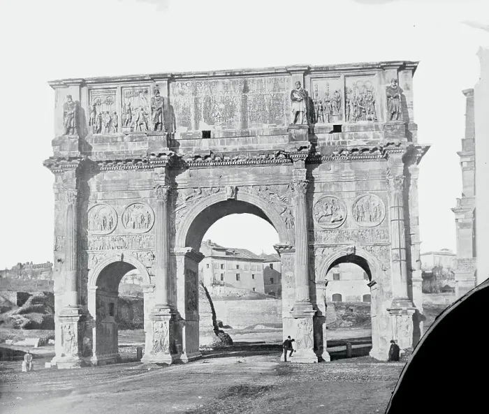 Framed Print : View of Arch of Constantine Framed Print : View of Arch of Constantine