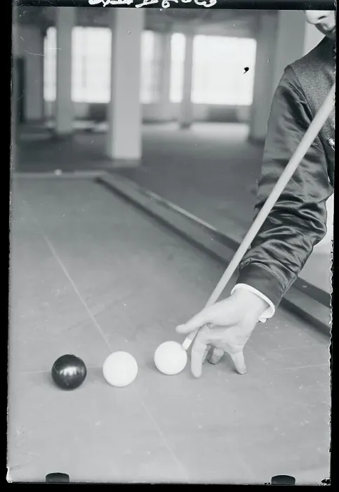 Framed Print : View of Arm and Hand Position at Pool Table Framed Print : View of Arm and Hand Position at Pool Table