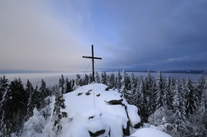 Framed Print : View from Baerenstein mountain, Gruenwald near Aigen, Muehlviertel region, Upper Austria, Europe Framed Print : View from Baerenstein mountain, Gruenwald near Aigen, Muehlviertel region, Upper Austria, Europe