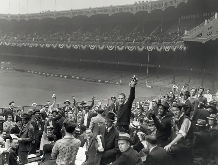 Framed Print : View of Bleachers at Yankee Stadium Framed Print : View of Bleachers at Yankee Stadium