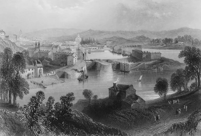 Framed Print : View Of Bristol Framed Print : View Of Bristol