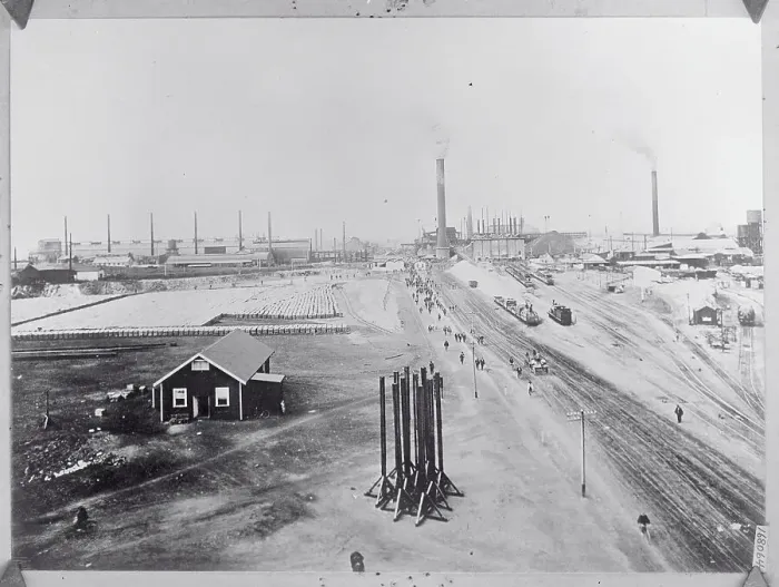 Framed Print : View of Broken Hill Association
