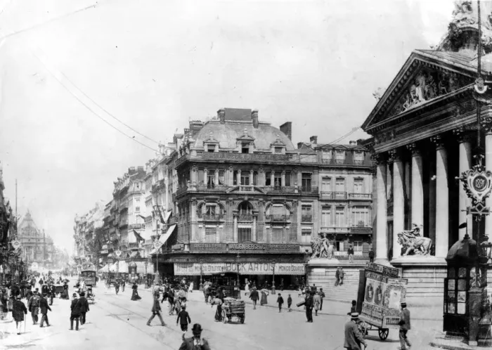 Framed Print : View of Brussels