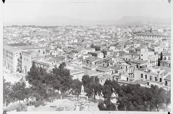 Framed Print : View of Buildings in City of Palermo Framed Print : View of Buildings in City of Palermo