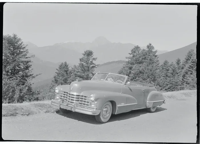 Framed Print : View of Cadillac in Pyrenees Framed Print : View of Cadillac in Pyrenees