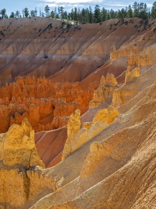 Framed Print : View of canyon with hoodoos, Bryce Canyon National Park, Utah, USA Framed Print : View of canyon with hoodoos, Bryce Canyon National Park, Utah, USA