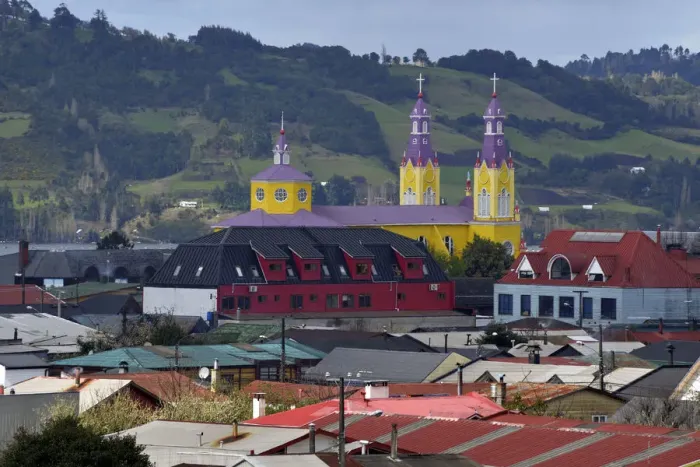 Framed Print : View of Castro