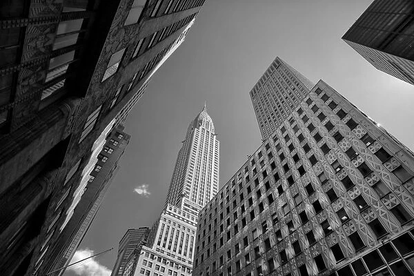 View of the Chrysler Building from 41st Street